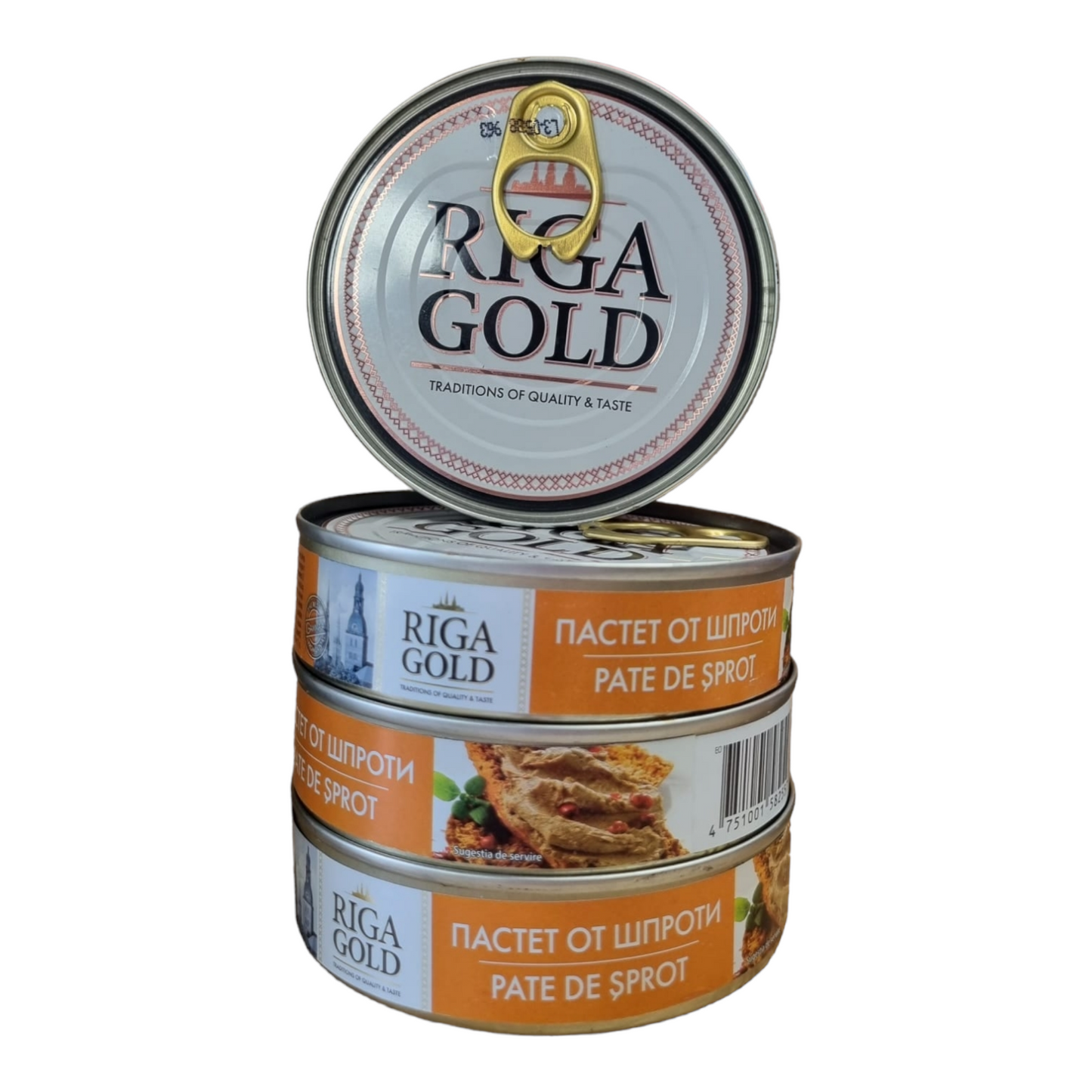 Pate de șprot “Riga Gold" 160 gr