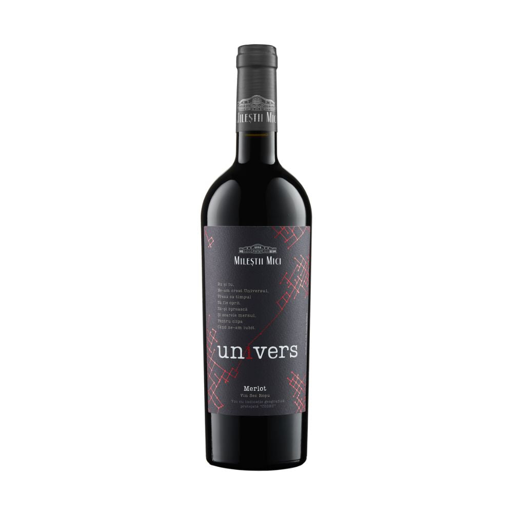 "Univers" Merlot, Roșu Demisec 0.75L
