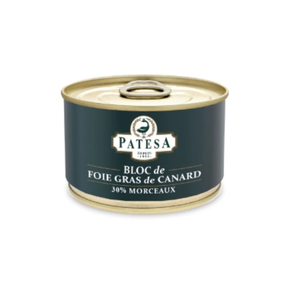 Bloc de Foie Gras de Canard, Patesa 160 gr