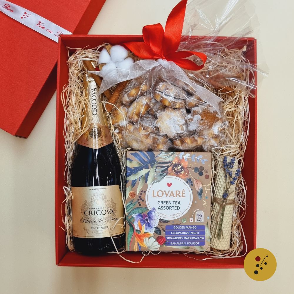 Pachet Cadou Crăciun “Blanc de Noir” - disponibil la comanda