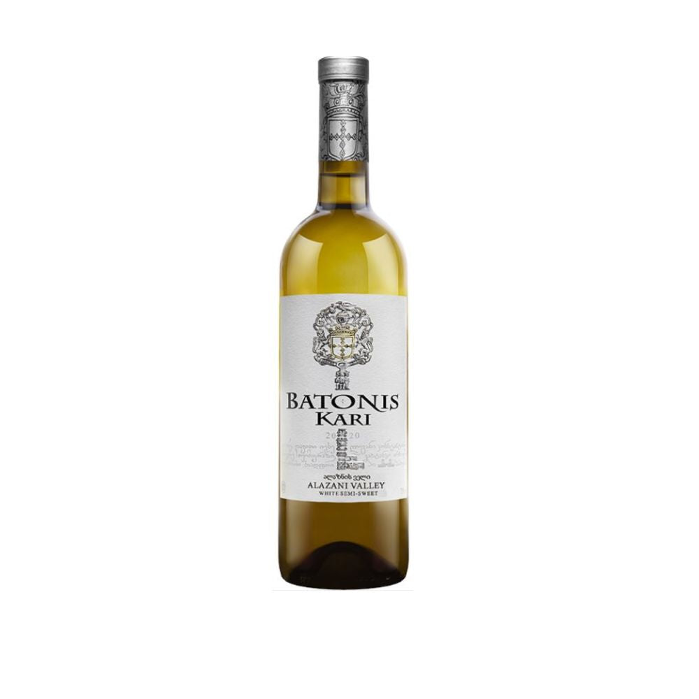 Batonis Kari - Alazani Valley, alb demidulce 0.75L