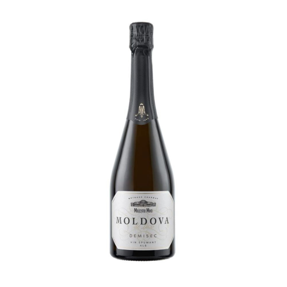 Moldova de Lux, Vin Spumant Alb Demisec 0.75L