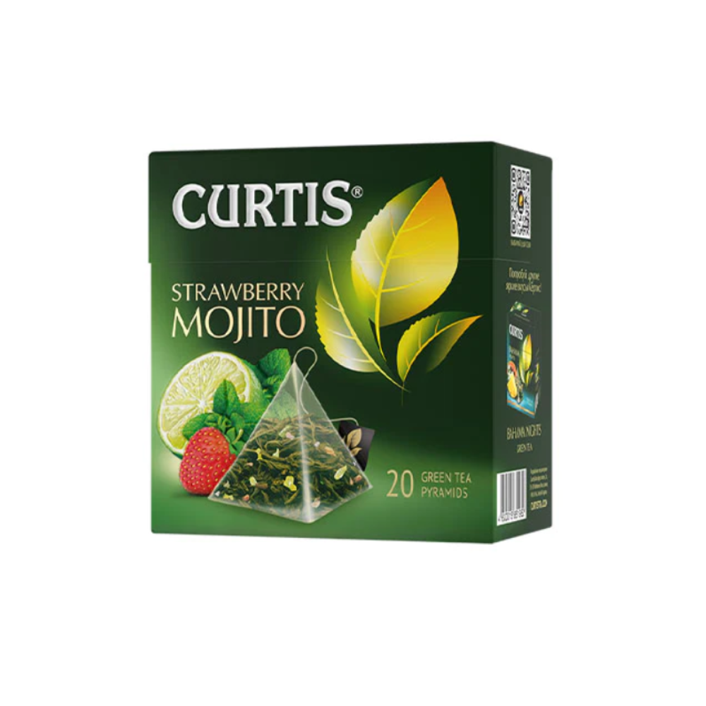 Ceai CURTIS Strawberry Mojito 20 piramide