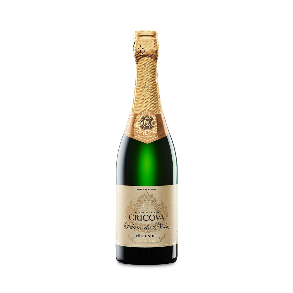 Vin Spumant Blanc De Noirs, Alb Extra Brut 0.75L