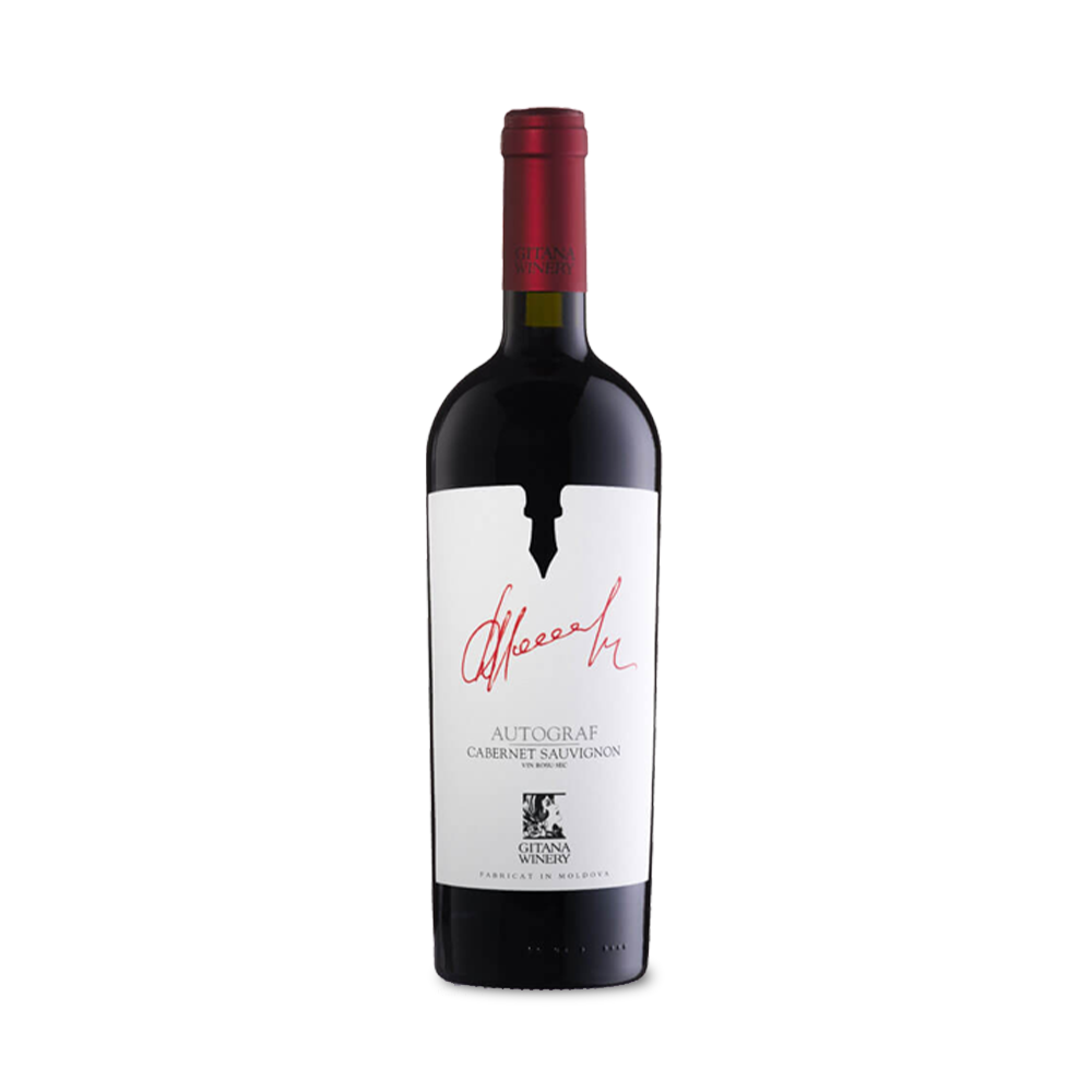 Autograf Cabernet Sauvignon, Roșu Sec 0.75L