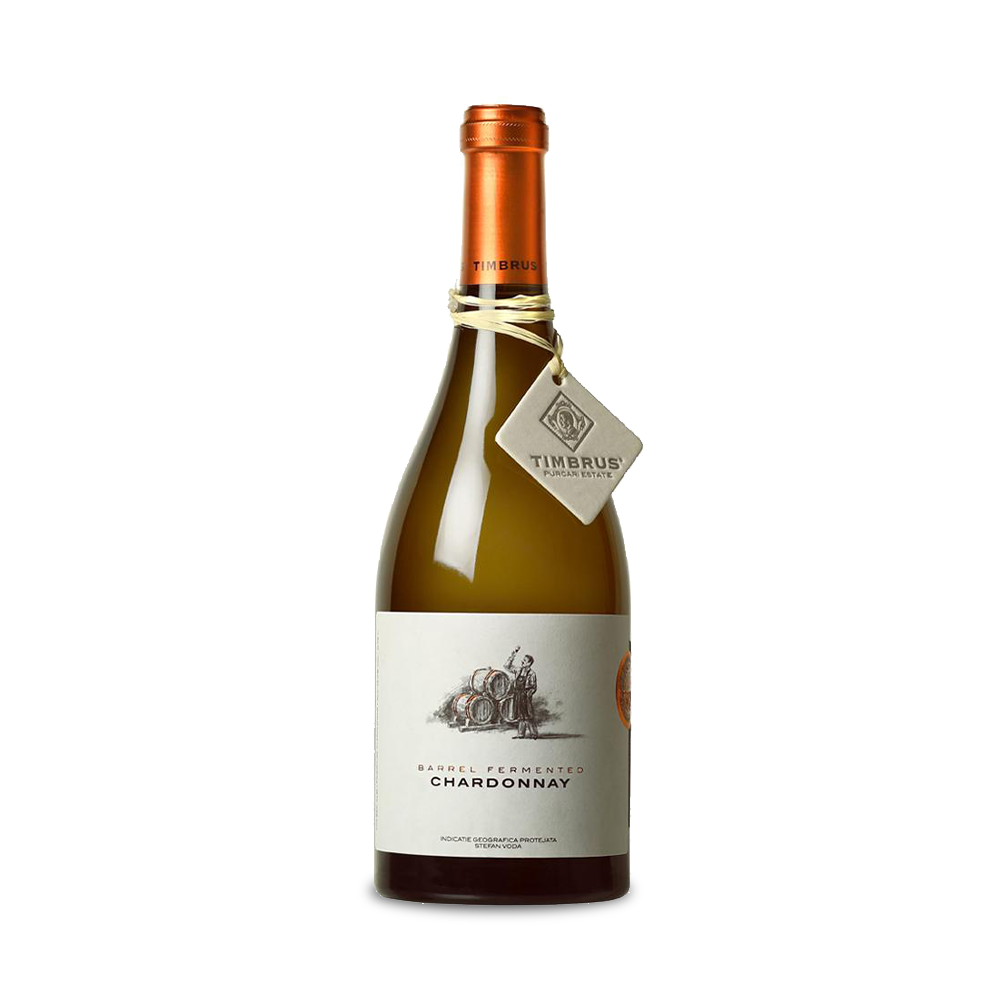 Chardonnay Barrel Fermented, Alb Sec 0.75L