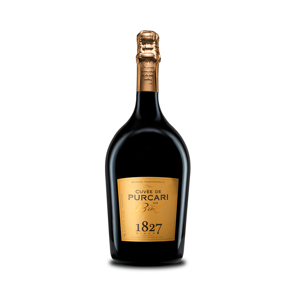 Vin Spumant Cuvee de Purcari, Alb Brut 0.75L