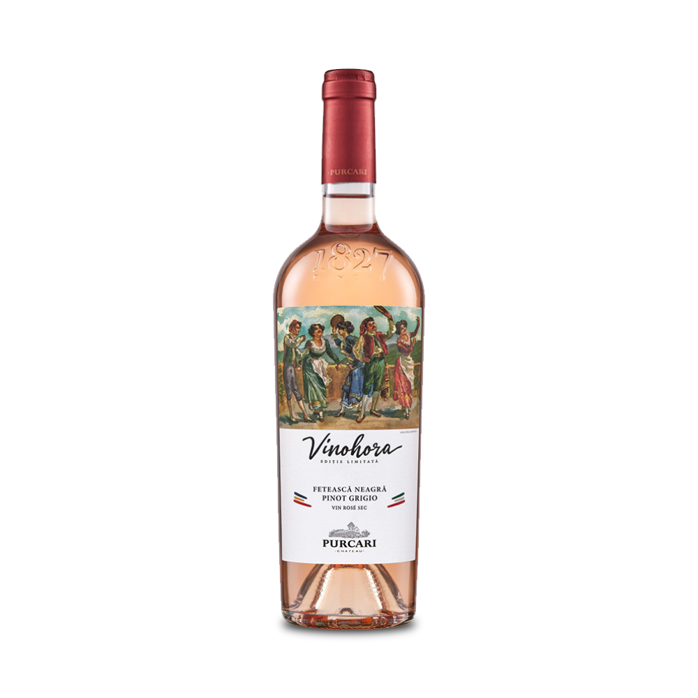 Vinohora Feteasca Neagra & Pinot Grigio, Rose Sec 0.75L