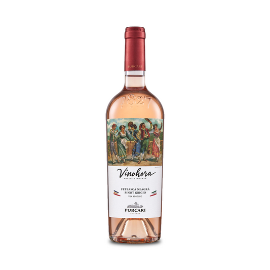 Vinohora Feteasca Neagra & Pinot Grigio, Rose Sec 0.75L