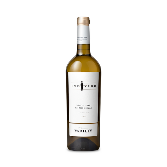 Pinot Gris & Chardonnay Individo, Alb Sec 0.75L