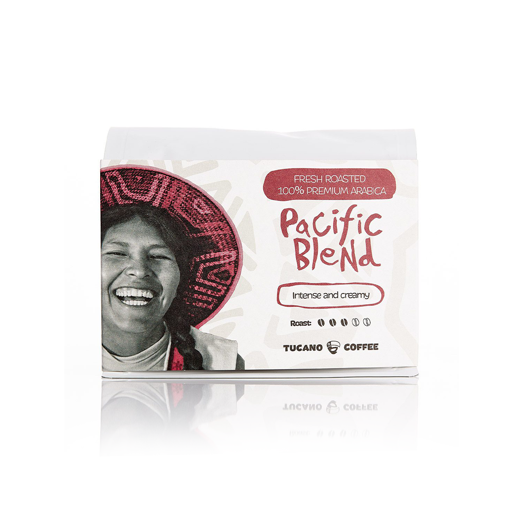 Cafea boabe PACIFIC BLEND by TUCANO, 500gr