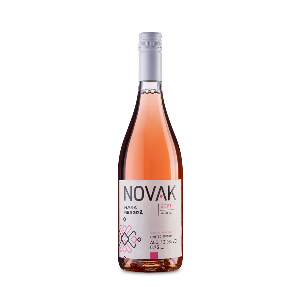 Rara Neagră, Novak, Rose Sec 0,75L