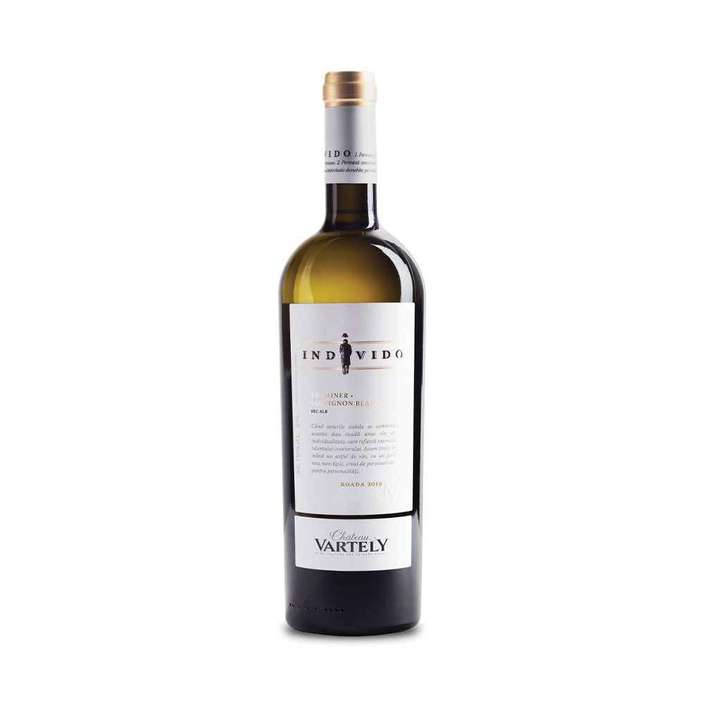 Traminer & Sauvignon Blanc Individo, Alb Sec 0.75L