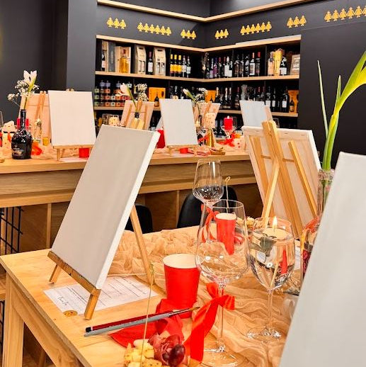 Seară de pictură 13 martie / Ediția #21 / Tematică: Primăvara începe aici