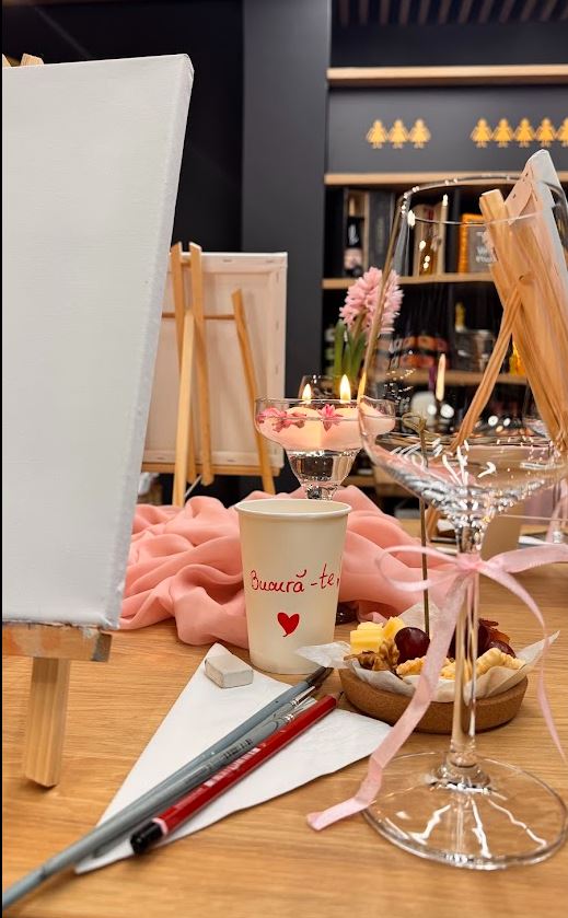 Seară de pictură / Ediția Aniversară - 2 ani de Pictură la Vin cu Dor / 17 aprilie