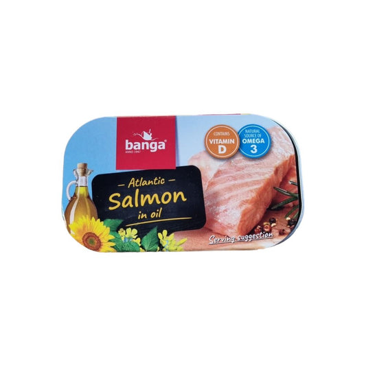 Somon Atlantic în ulei 120 gr