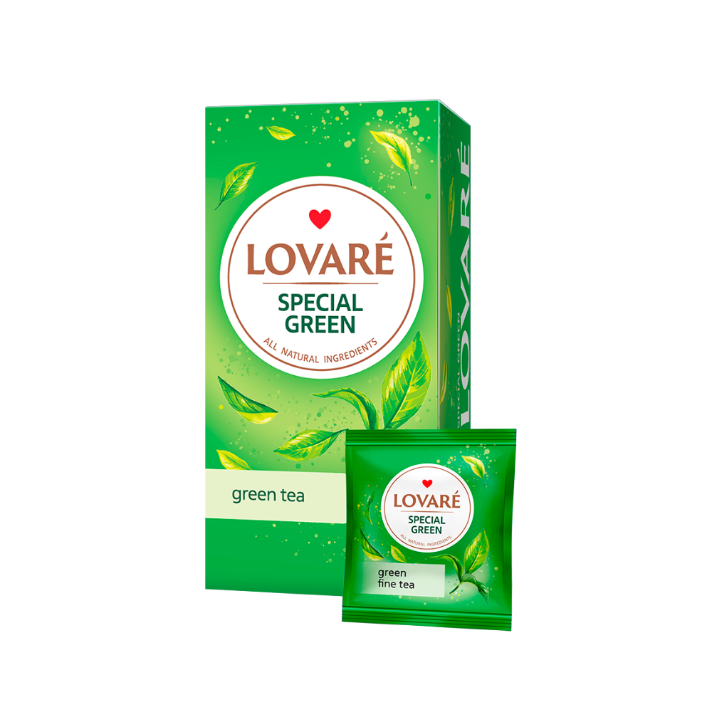 Ceai LOVARE "Special Green" 24 pliculete