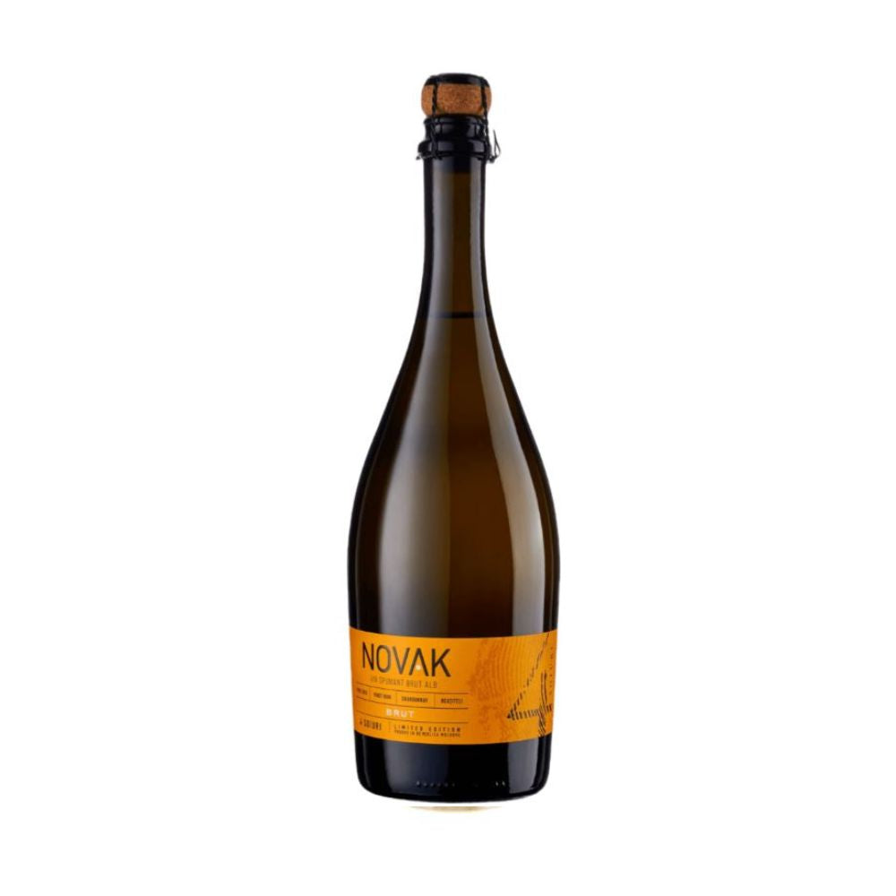 Vin Spumant Novak 4 soiuri, alb brut 0.75l