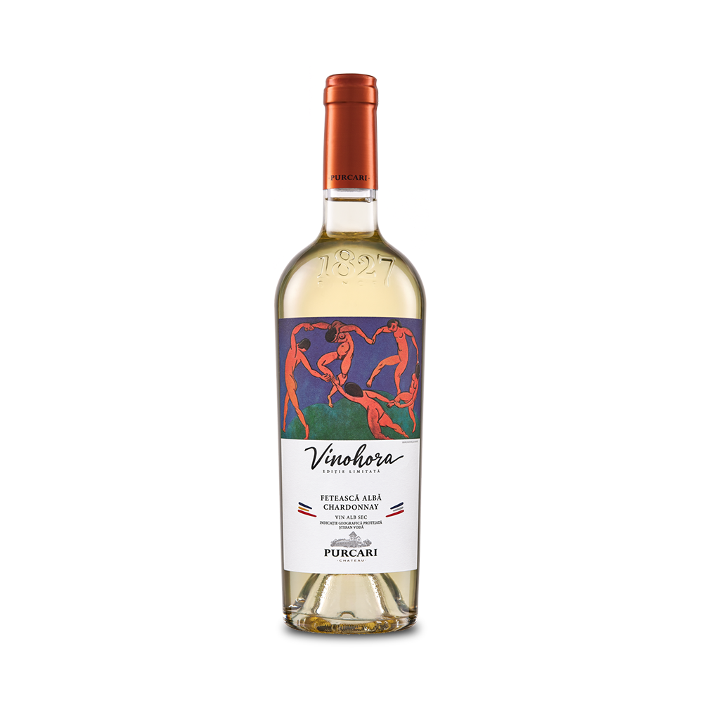 Vinohora Feteasca Alba & Chardonnay, Alb Sec 0.75L
