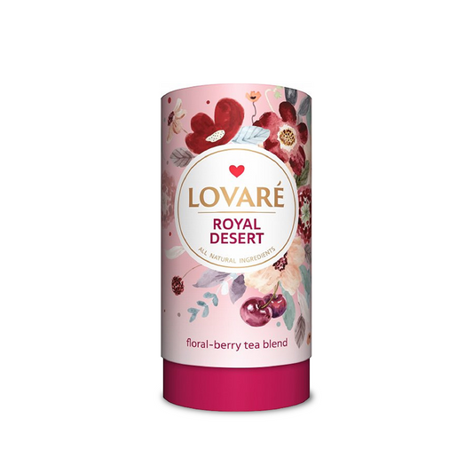 Ceai LOVARE Royal Dessert - infuzie 80g